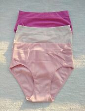 Damen Baumwolle Slips Hoher Taille Slip 3er/6er Set Unterhose Hochtailliert