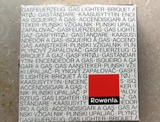 Kleines Rowenta-Gas-Feuerzeug, ca. 4x4 cm, Metall