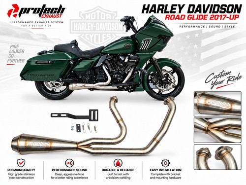 Auspuffanlage harley m8 - 1,