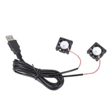 Quiet High Airflow Two USB Fan