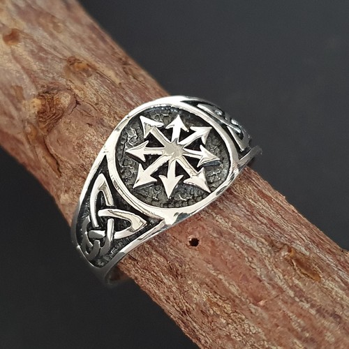 Chaosstern ring silber 925 - chaosstern,