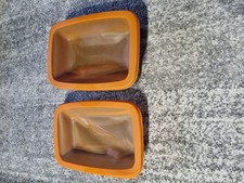 Tupperware 2 Stück Micro Frost 1,3 L 800 ml Gefrierschrank Mikrowelle 