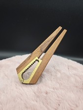 (A4)Vintage Mid-Century 70s Danish Teak Wood Digsmed Denmark Nussknacker Dänisch