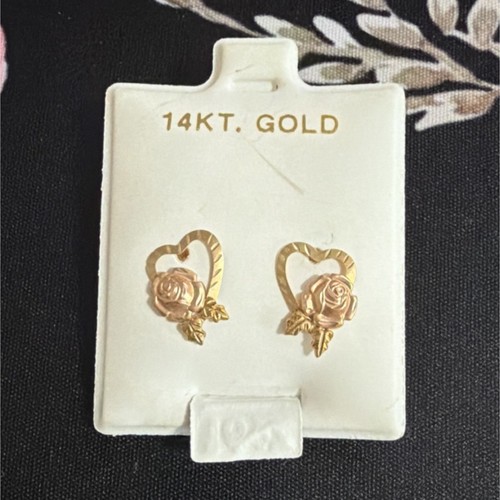 Karat gelbgold herz blumen - karat,