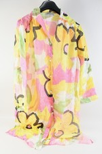 C22K29- Vintage Feraud Paris Damen Halbarm Bluse wohl Seide