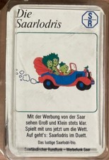Die Saarlodris - EIN SAARLODRI - Vintage Kartenspiel Schwarzer Peter SR Rundfunk