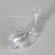 Süße kristallfigur schnecke - süße,
