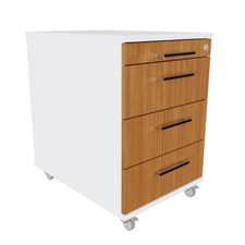 Rollcontainer 60cm tief mit 3