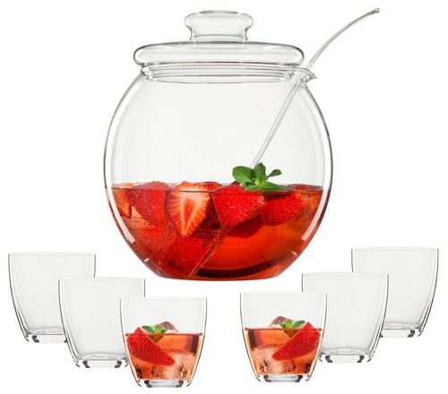 Bowle set deckel - bowle, +