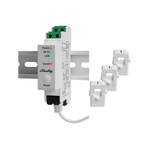 Shelly pro 3em 120a phasen - 120a, 3