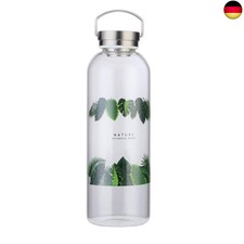 Trinkflasche Glas 2L mit