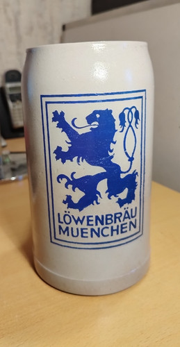 Löwenbräu bierkrug - löwenbräu,