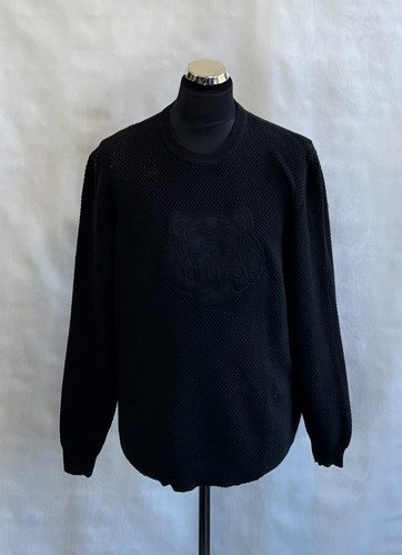 Kenzo tiger black sweater - tiger, size