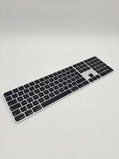 Apple Magic Keyboard Touch ID QWERTZ DE Silber Ziffernblock Tastatur