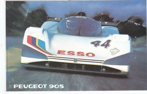 Aufkleber peugeot 905 h le - 905,, 24