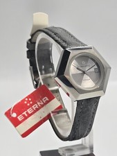 Eterna-Matic Sahida Automatic Neu NOS / New NOS Datum Damenuhr  31 x 26,5  mm Ø