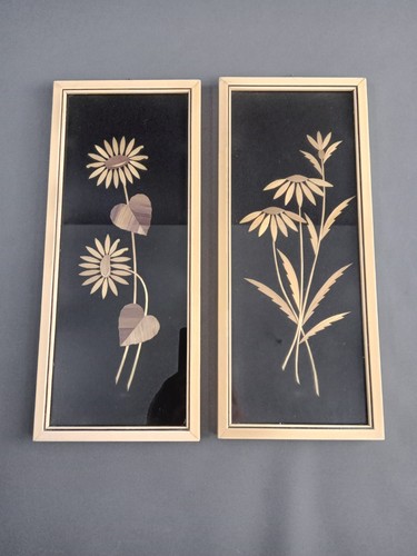 2er set strohbilder - set,