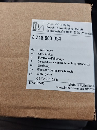Bosch buderus glühzünder - bosch/buderus,