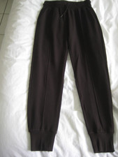 Business-Jogginghose mit Biese, schwarz, Gr. XS, neu