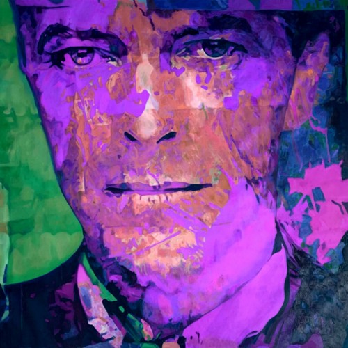 Motiv david bowie - motiv, scarf