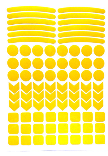 Reflektierende aufkleber set - aufkleber,