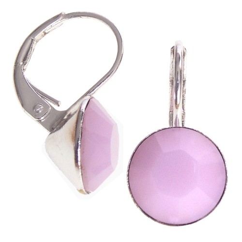 8mm ohrringe mit swarovski - ohrringe,