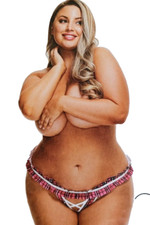 Sexy offener Schulmädchen