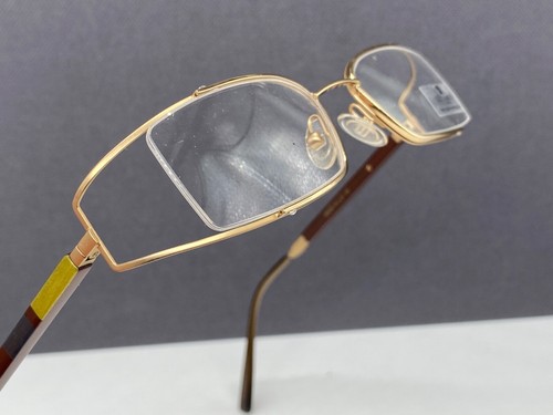Gold wood brille damen - wood,
