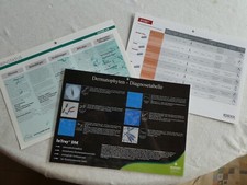 3 Poster Tiermedizin Labor Urin, Dermatophyten, SNAP-Technik