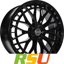 1000 Miglia Aero Power gloss black 8x20" ET35 LK5 112 ML 66.5 Alufelgen 20 Zoll