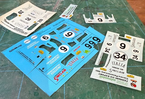 Verschiedene teil decals 43 - verschiedene,
