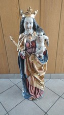 Madonna mit kind holzfigur - madonna,