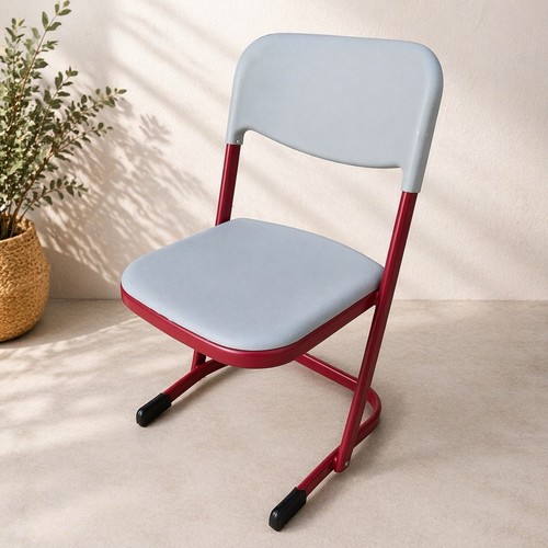 Vintage stuhl rot grau - stuhl,