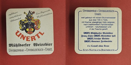 Unertl mühldorfer weissbier - mühldorfer,