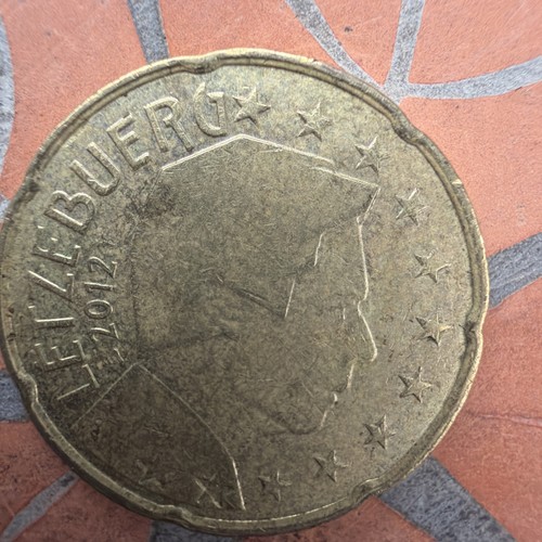 Eurocent luxemburg 2012 - luxemburg,