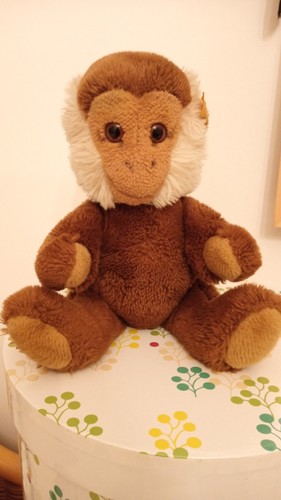 Steiff affe meerkatze knopf - *steiff,