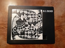 Vintage Schiebepuzzle M.C. Escher, "Fishes an Scales 1959" von PUSSYCAT