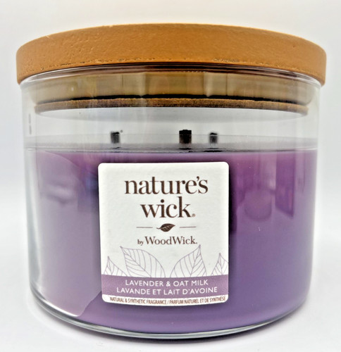Woodwick lavender oat milk - lavender,