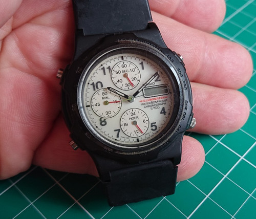 Casio chronograph mwa 1993 - casio,