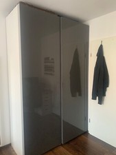 Pax Schiebetür Anthrazit 75er Korpus (Höhe 236cm)