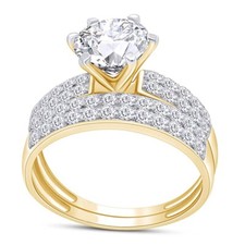 1,75 CT Moissanite Solitär