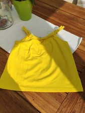 MädchenSet Top Bluse mit Shorts Gr.110/5 Gelb Neu Maggie & Zoe