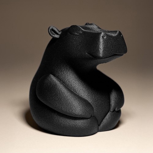 Hippo statue nilpferd figur - statue,