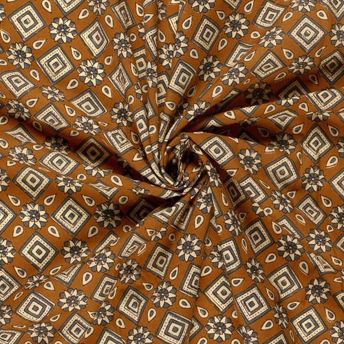 Baumwollstoff voile ornament - baumwollstoff,