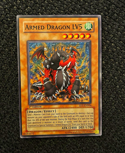 Yugioh armed dragon lv5 - yugioh!,
