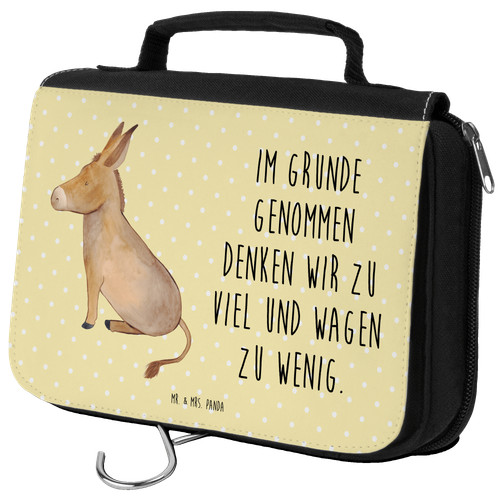 Kosmetiktasche esel geschenk - esel,