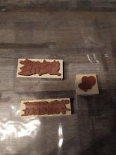 Holzstempel Hochzeit Butterer