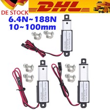 12V 32N 64N 188N Micro Linear Actuator Mini Elektromotor Wasserdicht 10~100MM