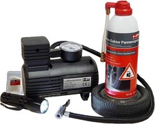 HP Reifen Pannen Set mit Kompressor  Reifen Reparatur Set Reifen-Doktor 10257