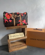 Louis Vuitton Bag Graffiti Rose Pink Tasche Keepall 50 LTD Stephen Sprouse